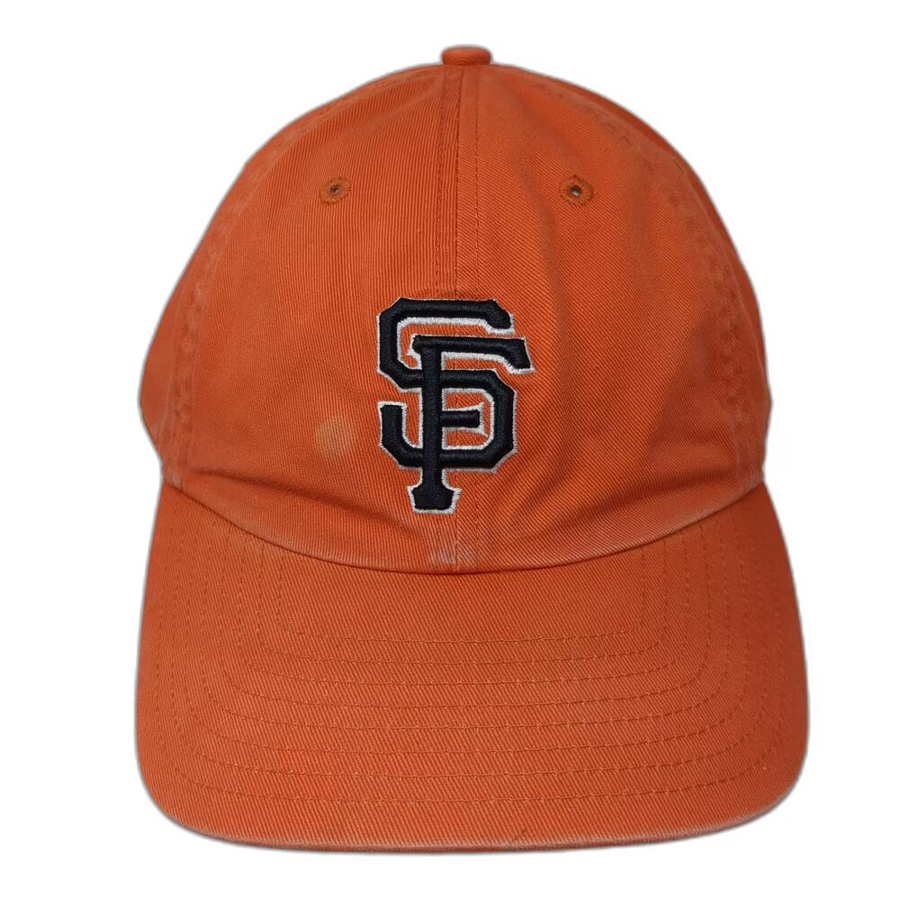 Twins Enterprise San Francisco Giants MLB Orange Baseball Cap One Size SF Logo